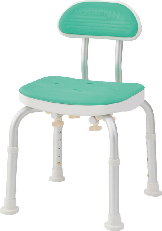Rakuten - コンパクトバスチェア 背付き グリーン BC-01H-GR