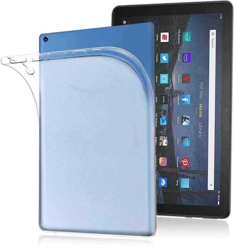 対応 fire HD 10 Plus/HD 10 2021 ケースfor fire HD 10 Plus/HD 10 2021 タブレット 專用 極薄 ソフト クリア 落下防止 耐スクラッチ 超薄型ケース 耐衝撃 全面保護カバーTPU ケース