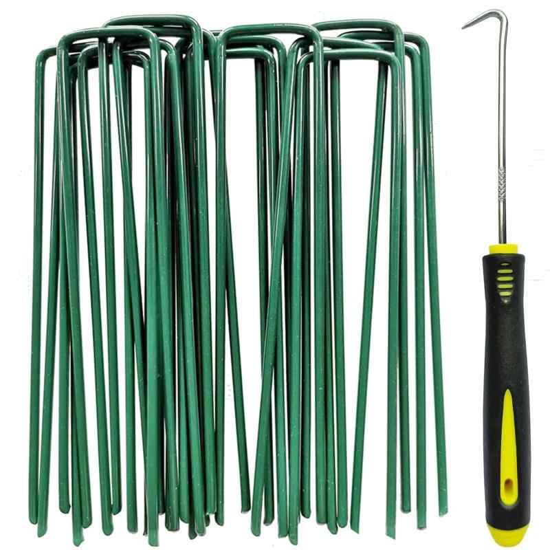 人工芝 おさえピン 人工芝マット ロール用 固定ピン U字ピン