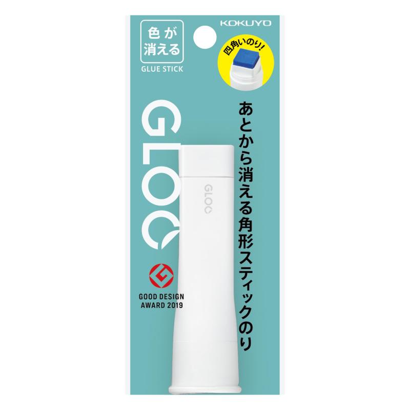 コクヨ スティックのり GLOO 色が消える Sサイズ タ-G311-1P 白 本体サイズ:H88xW27xD27mm/(色が消える..