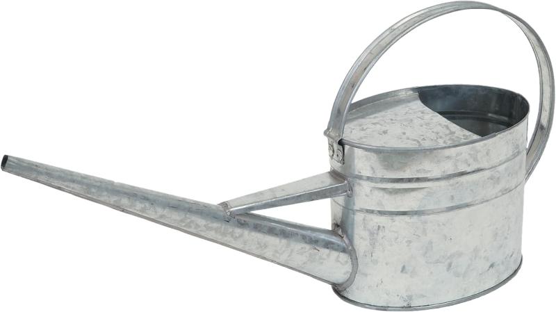 村田屋産業 じょうろ ガルバナイズ ジョウロジャグ 約1.8L 約11×42×12.5cm(持ち手含む高さ:約21cm) シ..