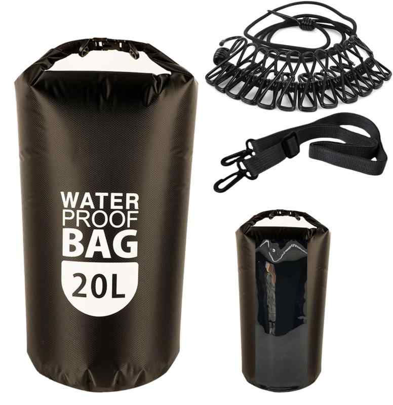 洗濯袋 洗濯バッグ 大きいサイズ ランドリーバッグ 旅行便利グッズ 持ち運び 防水 携帯 軽量 コンパクト 手洗い アウトドア 防災グッズ トラベル用品 肩掛けと物干し網付き