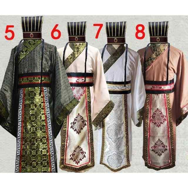 衣装 メンズ 男性用 漢服 唐装 時代劇 官僚服 大臣服 宮廷服 舞台 演劇 民族舞踊 コスプレ 仮装 イベン..
