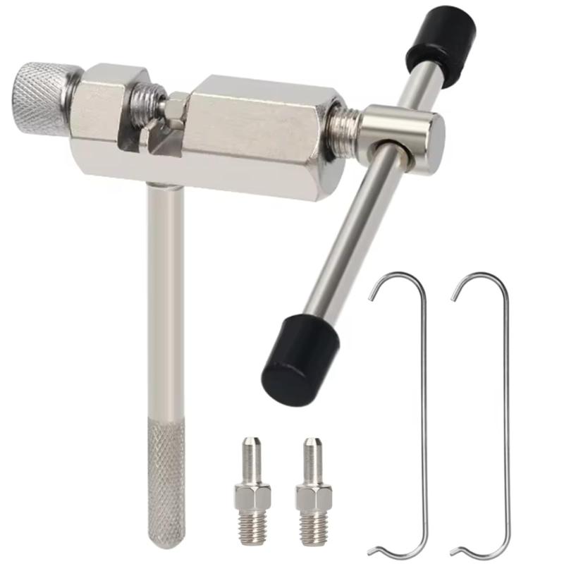 自転車 チェーンカッター 5点セット 単速 5-11速に対応 炭素鋼製 バイク チェーンカッター チェーンフ..