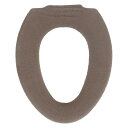 オカ(OKA) コクーン トイレ便座カバー O型専用タイプ ブラウン (O型 洗える ニット あたたかい クッション やわらか)