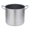 遠藤商事 業務用 (ムラノ) インダクション テフロンセレクト 寸胴鍋 28cm IH対応 18-8ステンレス/内面テフロン加工 AZV7804