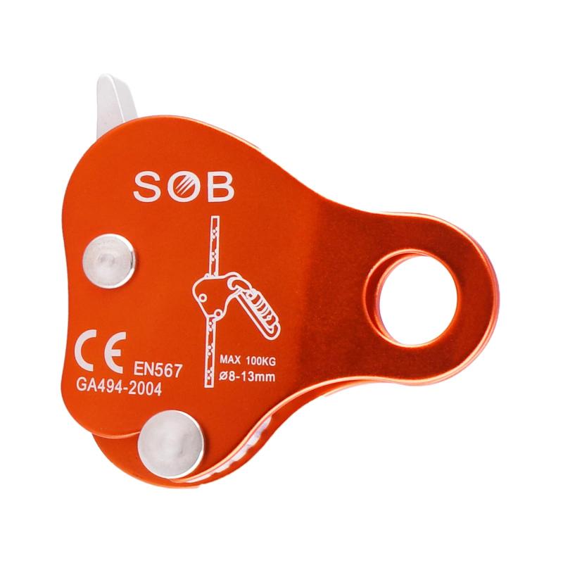 クライミングプーリー アッセンダー マイクロプーリー 滑車 登山 運搬 輸送 レスキュー 岩登り 懸垂下降