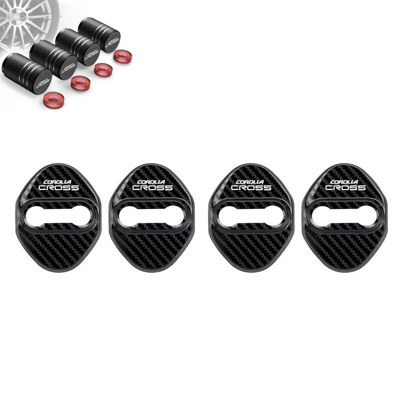 For カローラクロス専用アクセサリー ドアロックストライカーカバー Corolla Cross専用設計 外装パーツ..