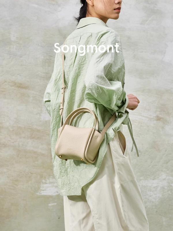 バッグ レディース ミニ バケット型 バスケットバッグ 牛革 本革 手提げ ショルダーバッグ スマホポシェット マグネット開閉 ソフト コンパクト デイリーユース お出かけ カジュアル おしゃれ