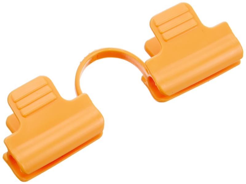 第一ビニール トンネルパッカー (10個入パック) 径8mm (ライトブルー)