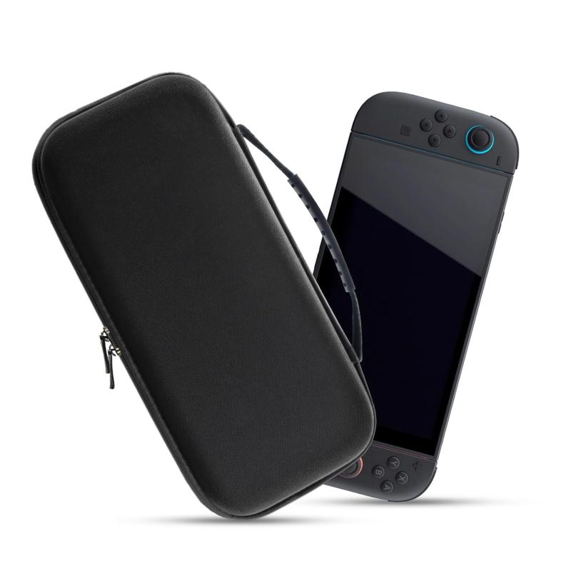 ゲーム機収納ケース Switch2 Switch OLED 対応 ゲーム機本体 持ち運び 保護バッグ EVA素材 軽量 耐衝撃性 高耐久 ハードタイプ キャリングポーチ