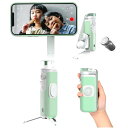 PowerVision S1,三脚携帯電話スタビライザーは、三脚、ワイヤレスPowerBank、およびAIのトラッキングモーションと顔のVlogやTiktok (コンボセット版)(2)