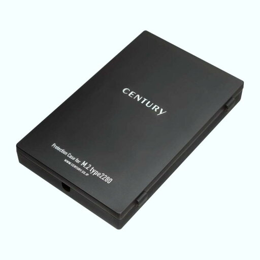 センチュリー 『裸族の弁当箱M.2』 M.2D (type2280)×2枚収納ケース CRBM2280 センチュリー 『裸族の弁当箱M.2』 M.2D (type2280)×2枚収納ケース CRBM2280