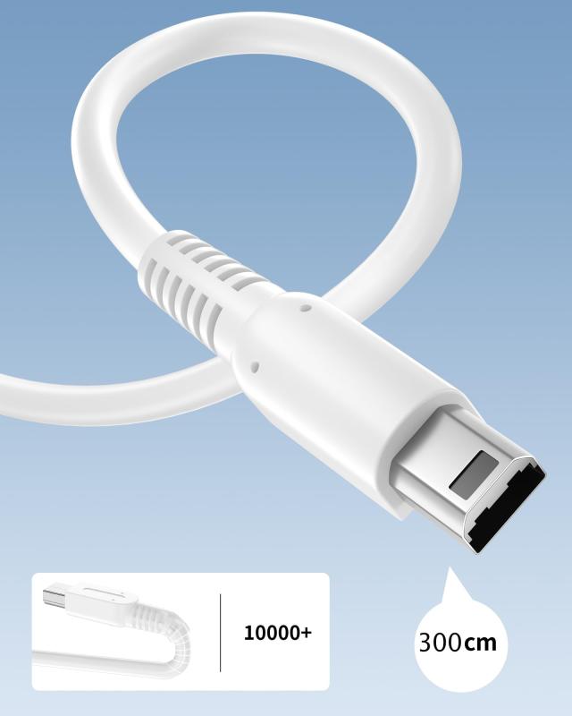 (3mの延長) 3DS 充電器 USB充電ケーブル 互換 ntendo New 3DS XL/3DS LL/New 3DS/3DS XL/3DS/New 2DS XL/2DS XL/2DS/DSi/DSi XL など対応 USB電源コード