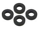 ポッシュフェイス(POSH FAITH) バイク用品 ユニバーサル ラバーワッシャーセット 4個入り 内径10mm(外径20mm×厚さ4mm) 100405