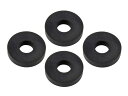ポッシュフェイス(POSH FAITH) バイク用品 ユニバーサル ラバーワッシャーセット 4個入り 内径8mm(外径20mm×厚さ4mm) 100402