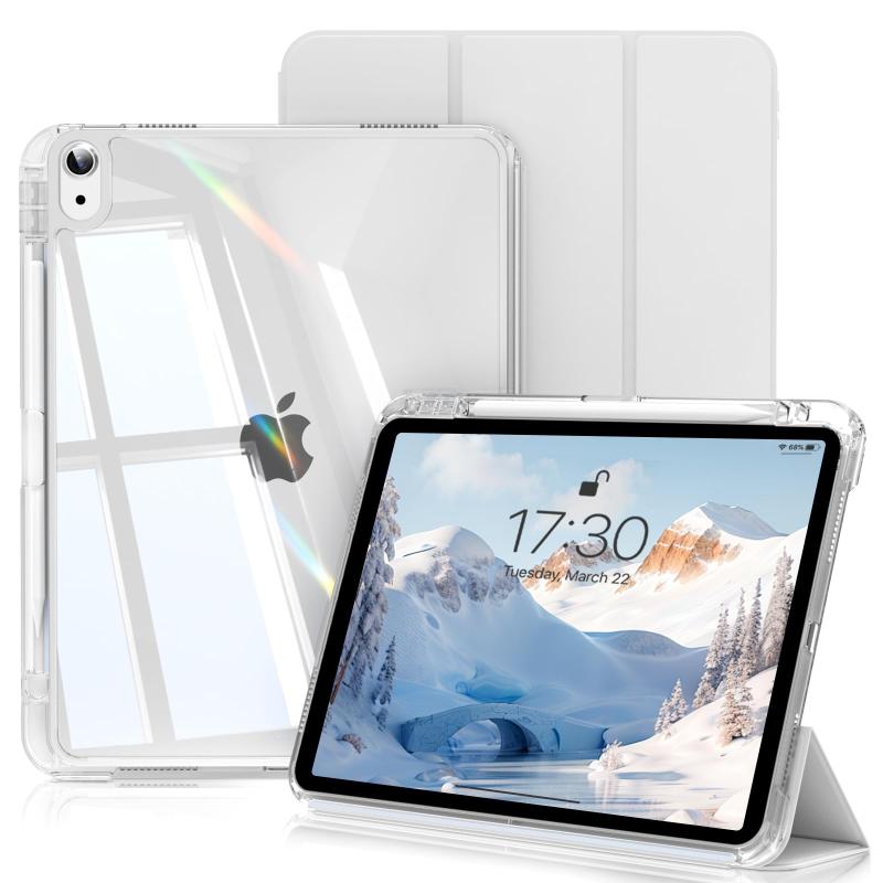 iPad 11世代 /10世代 ケース 分離式 11インチ 2025/10.9インチ 2022 透明 背面 着脱式 カバー ペンシル..