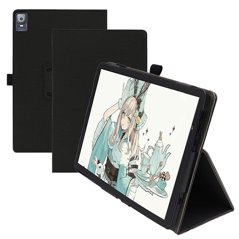 For Magic Drawing Pad ケース 12インチ タブレット 保護ケース 高級PU 全面保護 調節可能 防水防汚 衝突防止 薄型軽量 良い手触り 長持ち スタンド機能付き タブレット ケース (ブラッ