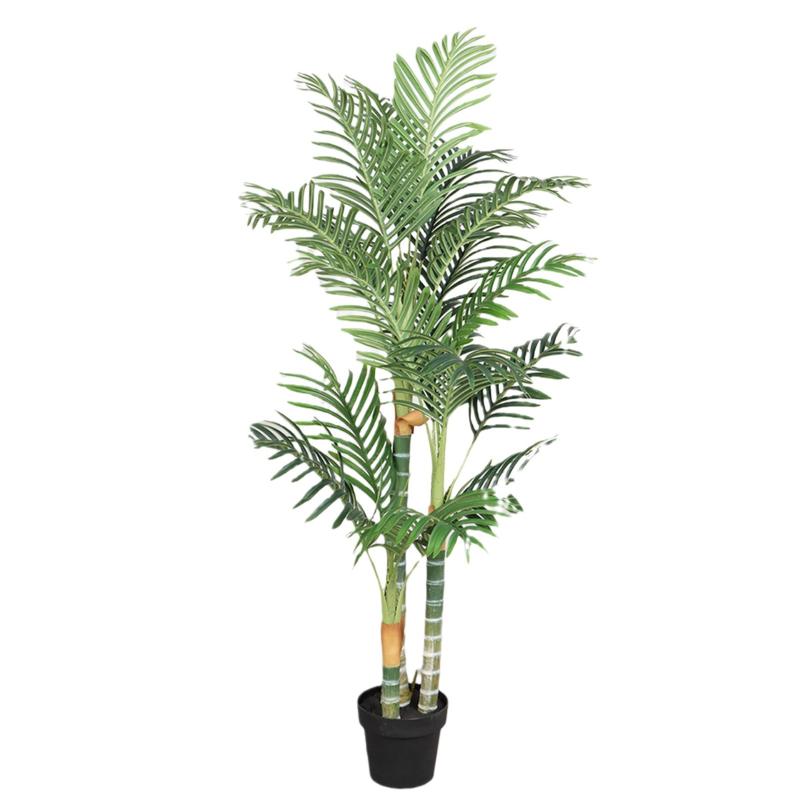 置物 観葉植物 北欧風 散尾葵 棕櫚の木 漆木葉 室内 リビング 寝室 玄関 軽奢 インテリア