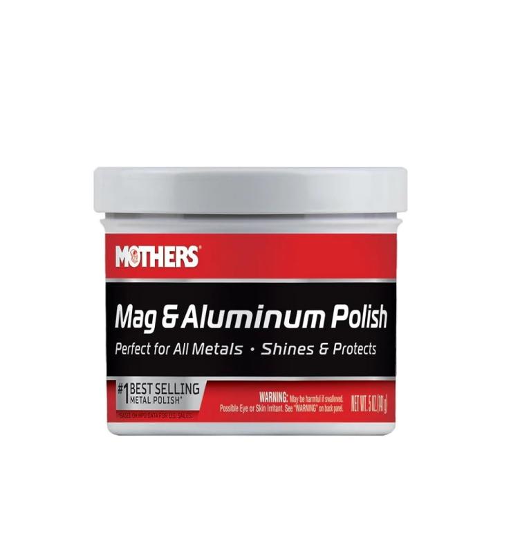 マザーズ(Mothers) マグ&amp;アルミポリッシュ5oz=141g 金属磨きの定番マグポリ -05100