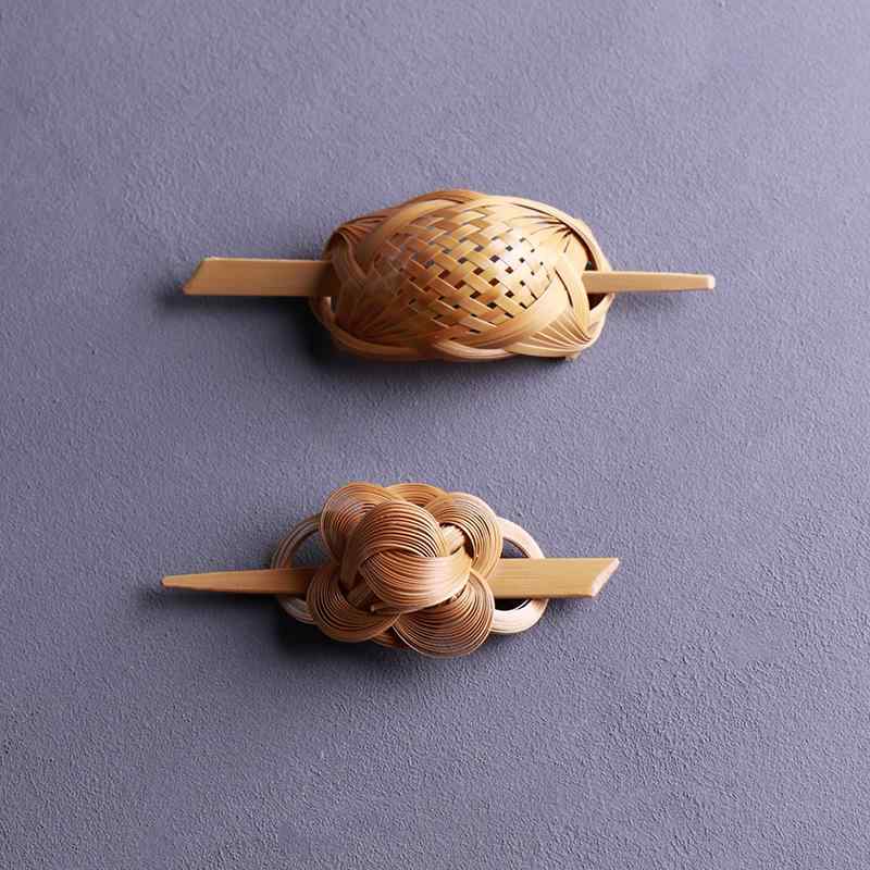 ヘアアクセサリー レディース ヘアピン 竹編み かんざし 和装 髪飾り チャイナドレス 浴衣 山茶花 和風 簪 手作り 普段使い パーティー