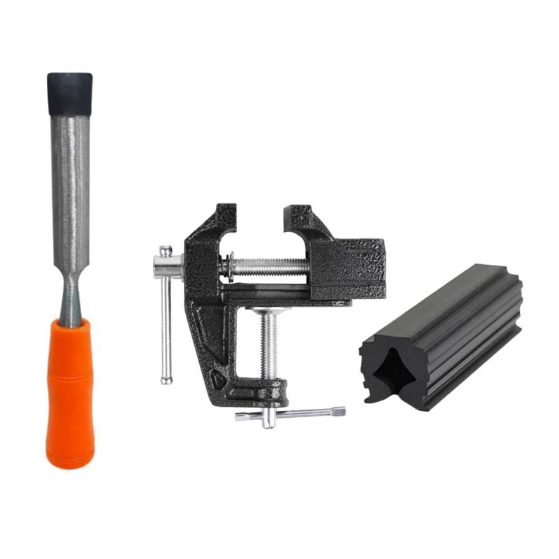 3点セット ゴルフグリップキットグリップ テープリムーバーアクセサリー ゴルフドライバー 万力クラン..