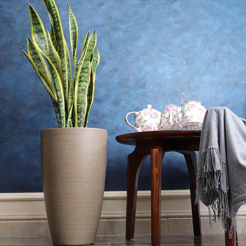 鉢 植木鉢 プランター 樹脂製 大判サイズ 観葉植物 園芸 ガーデニング ベランダ 庭 深煎りコーヒー色 ..