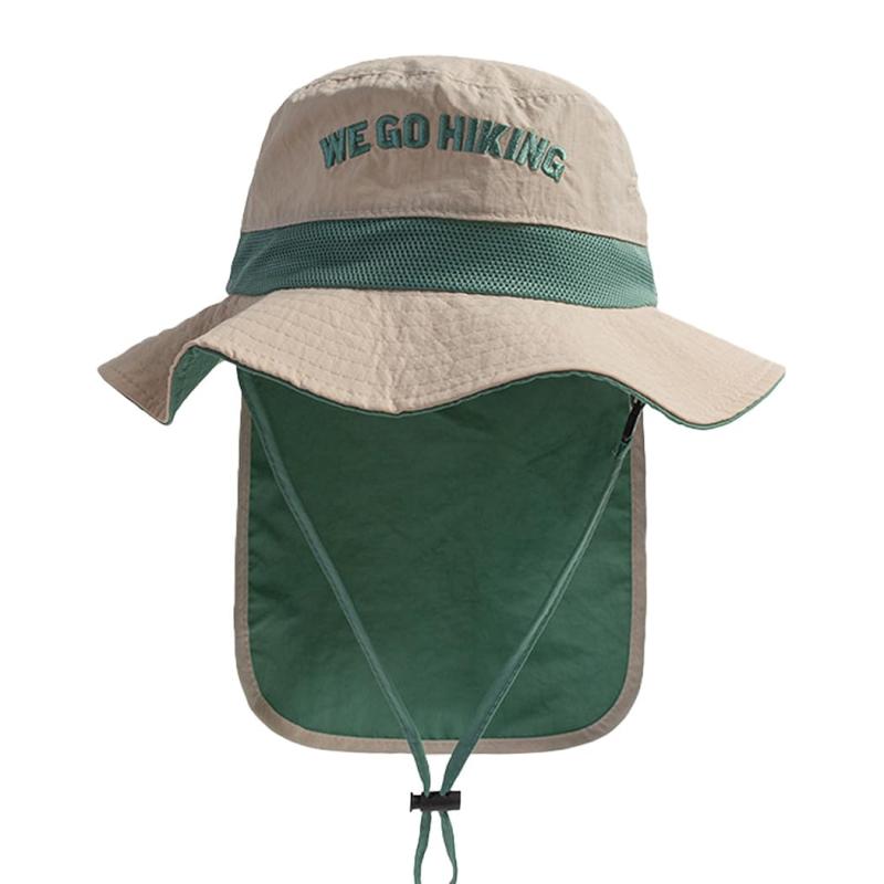 [] ベビー 帽子 ハット キッズ 子供 日よけ サファリハット 通気メッシュ つば広 日除け帽子 男の子 赤..