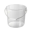 エンテック(Entec) PO-24A 透明 ポリカバケツ 10L 本体 PO24A(3)