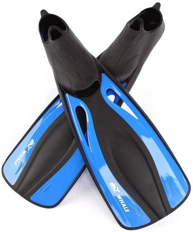 ダイビング フィン シュノーケル あしひれ 足ヒレ フルフット ゴム 軽量 収納便利 排水穴 滑り止め FN6..