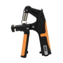 ハンドグリップ カウンター付き 握力トレーニング 10-120kg 負荷調整可能 リハビリ 筋トレ 握力強化 握力トレーナー