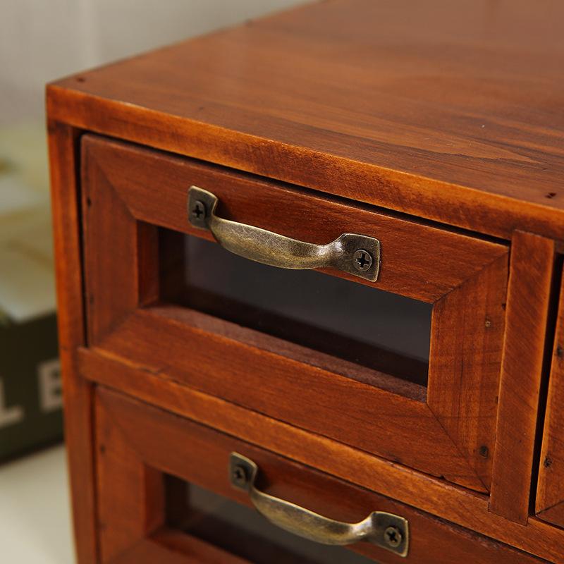 収納ケース 木製 デスク上 卓上 小物入れ 引き出し マスク 化粧品 文房具 雑貨 整理