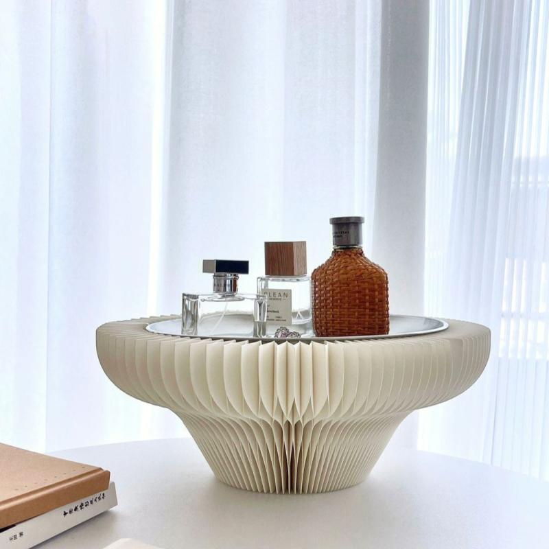 収納ボックス レディース 化粧品 香水 コスメ収納 卓上 高脚 トレイ 小物入れ 置き台 シンプル モダン ..