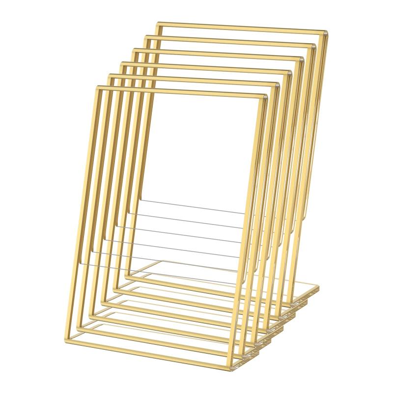 ゴールド縁 サインホルダー