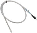 キタコ(KITA) クラッチケーブル(レバー&ホルダー用) 1110mm エイプ50 ステンメッシュ 909-1122912