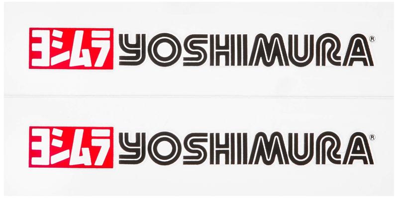 ヨシムラ プリンタックステッカーset 赤/黒(2pcs) IMURA 904-091-2000