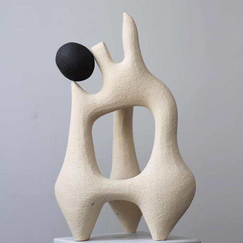 置物 オブジェ モダン 幾何学 形状 北欧風 酒 कैबिनेट 卓上 テレビ Cabinet ホーム デコレーション