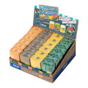 プラス 消しゴム エアイン フルーツ消しゴム オレンジ キウイ バナナ スイカ アソートBOX 24個入り