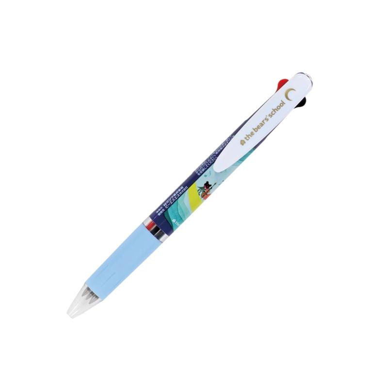 ビーエスエス くまのがっこう 3色ボールペン ジェットストリーム 0.5 EC053D