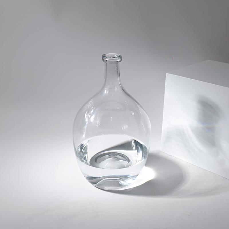 花瓶 ガラス 大 フラワーベース 水栽培 花器 リビング 寝室 卓上 飾り インテリア オブジェ