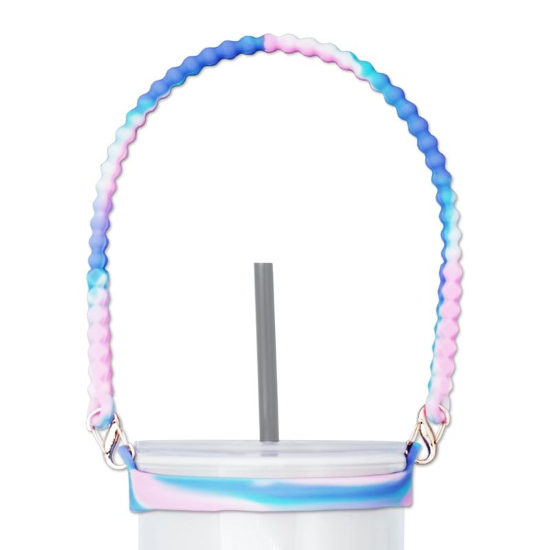 （ジベラー）ウォーターボトルストラップ、ビーズ型 ウォーターボトル スリング、柔らかく耐久性のある..