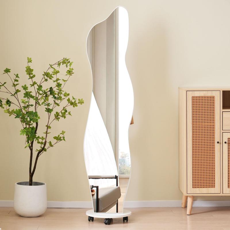 全身鏡 姿見鏡 ハンガーフック CLOTHES_RACK