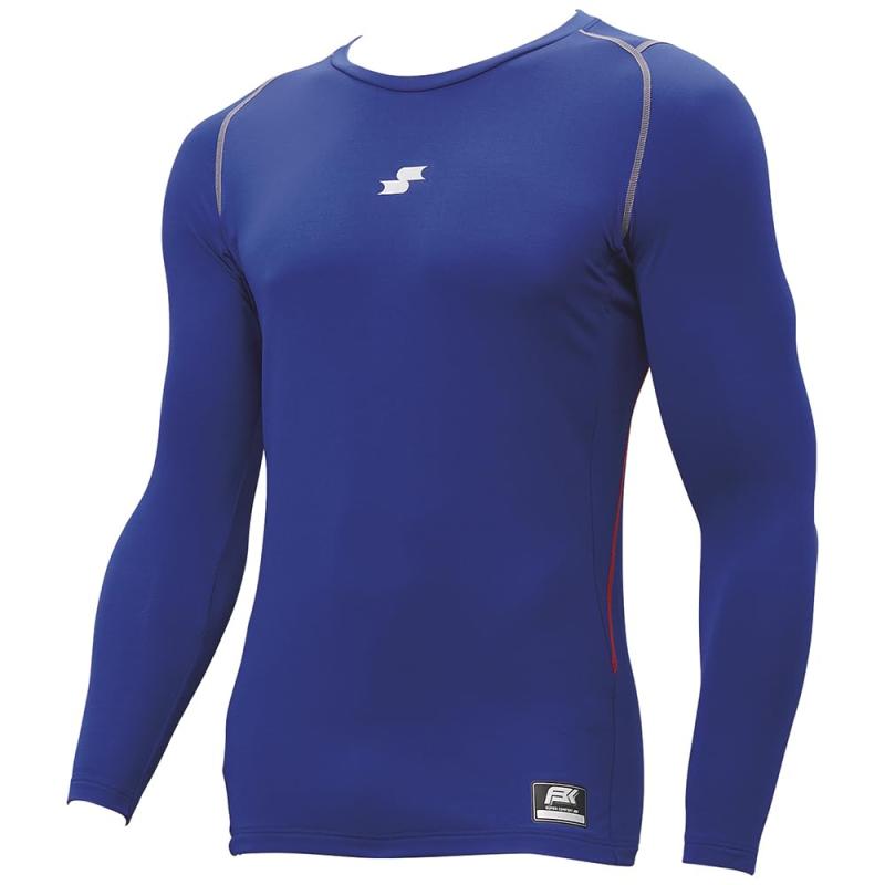 アンダーシャツSCβ蓄熱やわらかローネック長袖フィットアンダーユニセックス大人