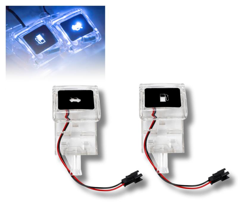 トヨタ車 汎用 給油口レバー ボンネットレバー LEDライト ハイエース 200系 アルファード等 多数適合