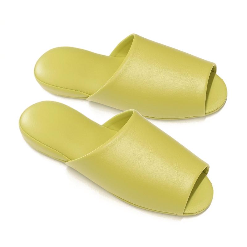 [TAI] ベーシックスリッパ/抗菌 男女兼用 前開き 滑り止め ビニール 拭ける