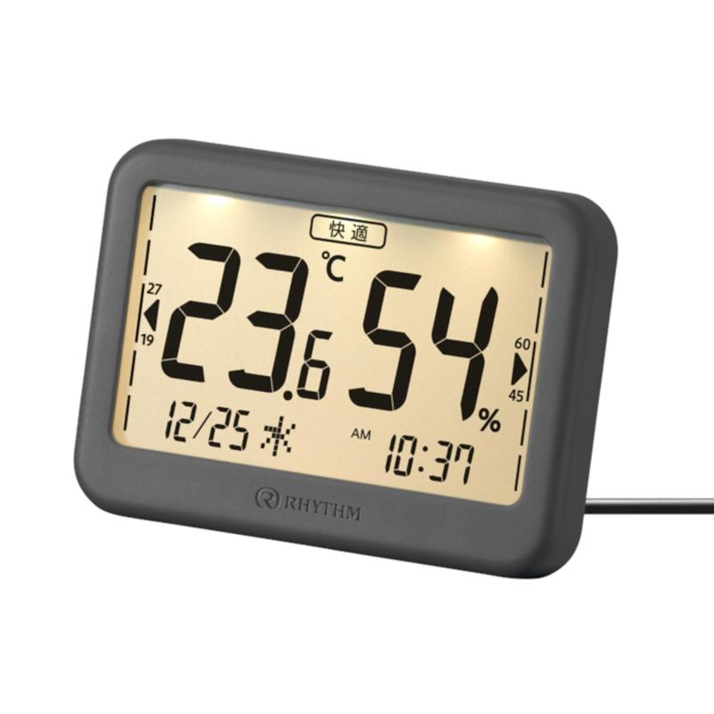 リズム(RHYTHM) デジタル 温湿度計 9YYA46RH
