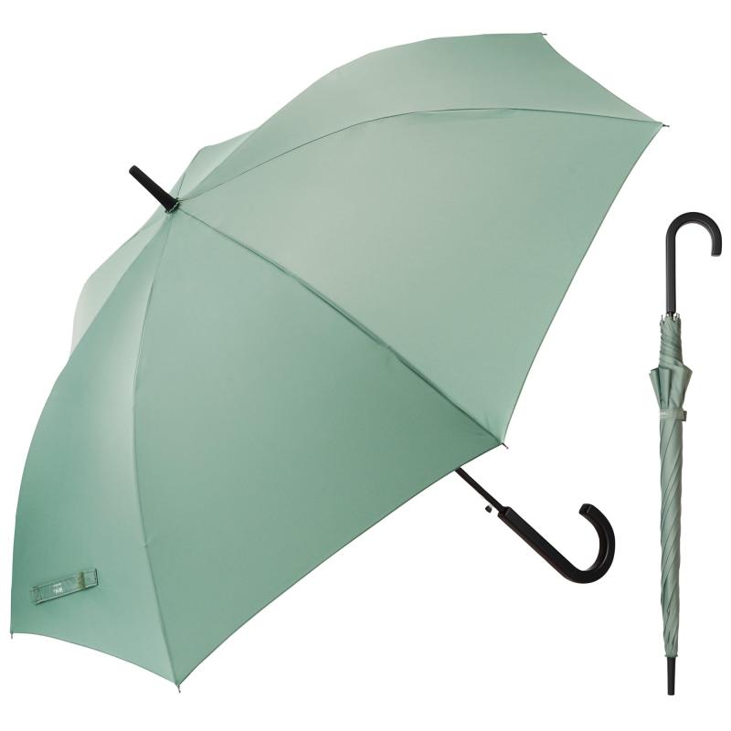 Waterfront 長傘 雨傘 CiRiC シリーズ 『 ベーシックジャンプ 2.0 』 62cm 持続可能なサステナブル素材を使用した生地 超撥水 5級 + UVカット 90% ユニセックス U162-0909