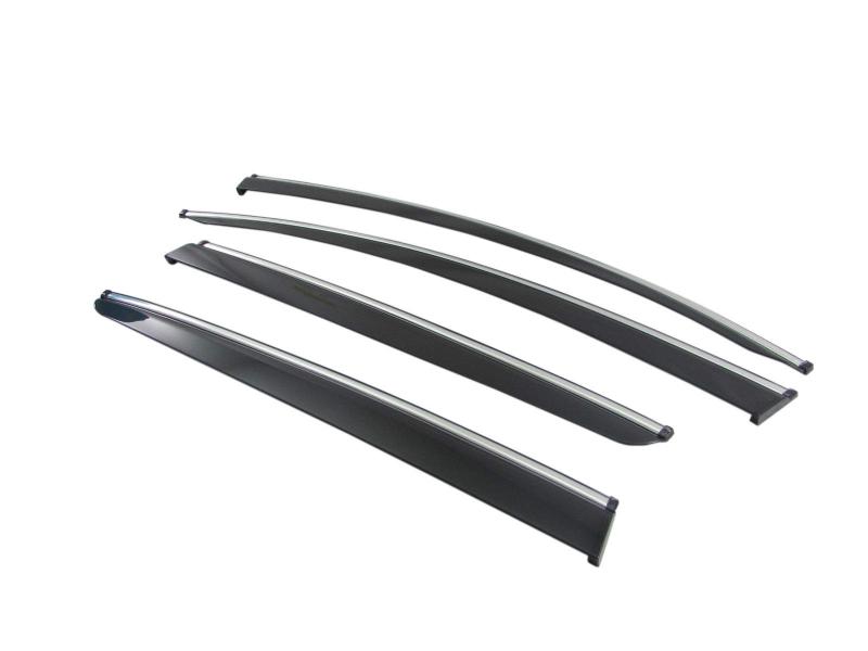 BRIGZ GS350 GRS191 GRS196 サイドドアバイザー メッキモール付 INJ－V－090 GRS S191 S196 191 196 19..