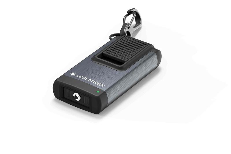 LEDキーライト Kシリーズ 充電式 明るさ120lm/400lm USB充電プラグ一体型 グレー/ゴールド [日本正規品]