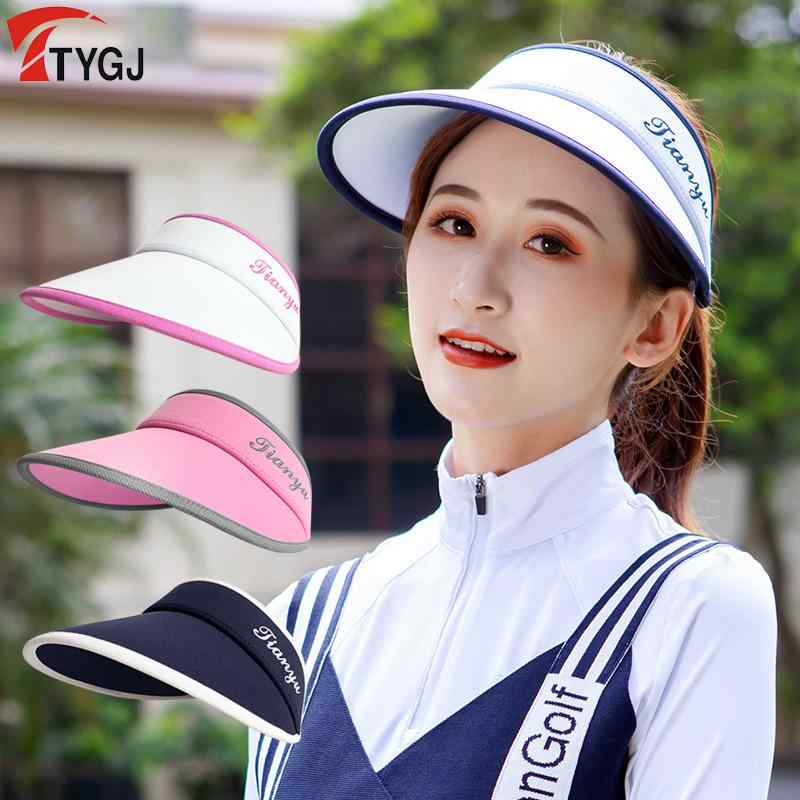 サンバイザー レディース 女性用 ゴルフ スポーツ アウトドア 通気性 UVカット 紫外線対策 つば広 ワイ..